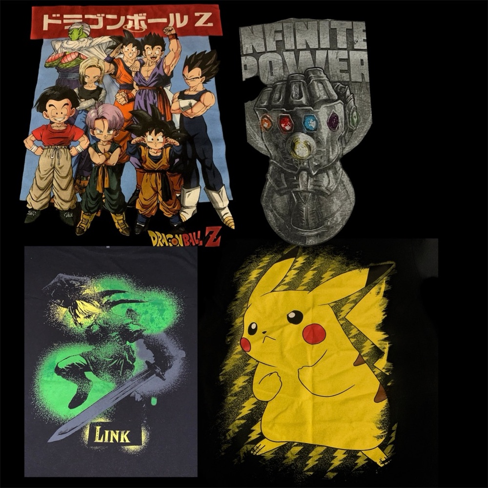 4 medium T-shirt bundle